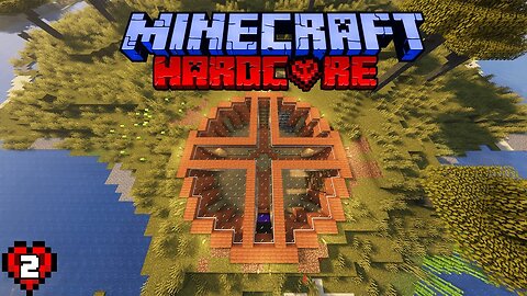 I BUILT AN UNDERGROUND HOUSE IN MINECRAFT HARDCORE | Part 2