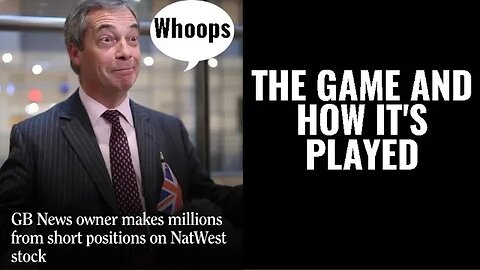 Nigel Is At It AGAIN !!