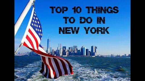 TOP 10 Things to do in NEW YORK CITY | NYC Travel Guide