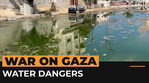 Skin diseases & life-threatening virus in Gaza due to filthy water