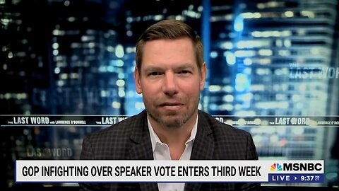 Democrat Rep Eric Swalwell: "Democracy Has A Chance To Live Forever But It Also Has A Chance To Die"