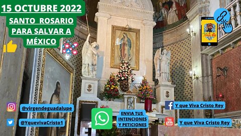 ROSARIO PARA SALVAR A MÉXICO: VIVA CRISTO REY #Rosario #rosariohoy #ROSARIO #vivacristorey #iglesia