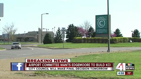 KCI selection committee recommends Edgemoor for single-terminal airport