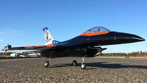 E-flite F-16 Falcon 64mm EDF Jet Crash With RECKEM ROYS RC