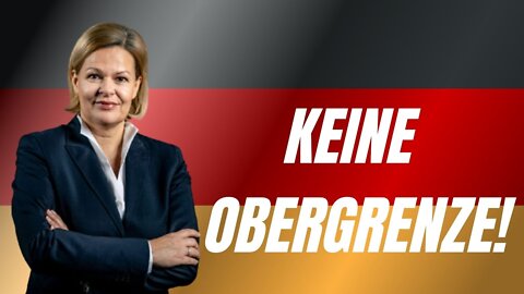 Nancy Faeser macht den Merkel Move und gibt die Kontrolle aus der Hand!