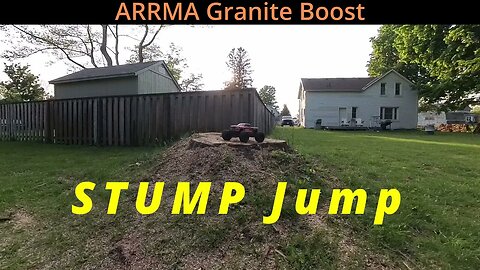 ARRMA Granite Boost STUMP Jump