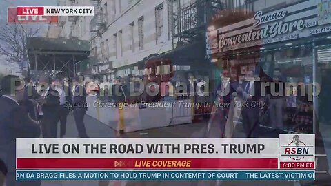 Trump expected to visit bodega in NYC where owner was arrested for defending himself.