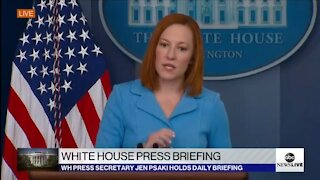 Psaki on Biden Claiming Sinema/Manchin Vote With GOP: It Was Comment on TV Punditry