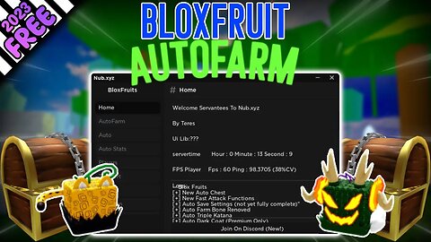 Best Blox Fruits Autofarm | *PASTEBIN*