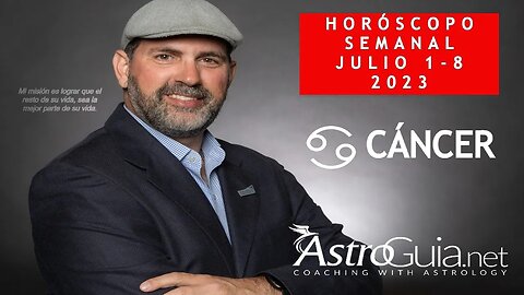 ♋ CANCER - HORÓSCOPO SEMANAL DEL 1 DE JULIO AL 8 DE JULIO DEL 2023.