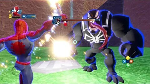 Disney Infinity 3.0 Spider-Man & Venom vs Green Goblin