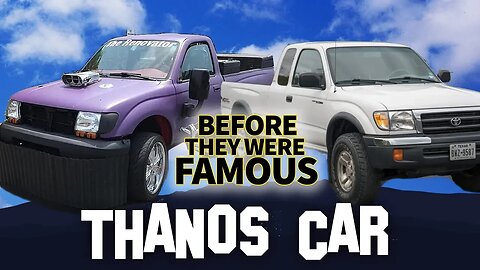 THANOS CAR | Before They Were Famous | Sean The Renovator Dank Memes