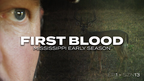 First BLOOD! Mississippi whitetail hunt.