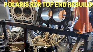 Polaris RZR 800 Top End Rebuild - Part 1 Tear Down