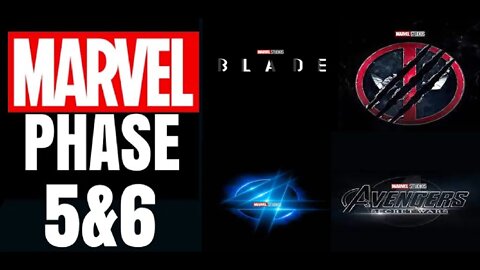 MCU Phase 5 & 6 aka MCU Phase Delays ft. BLADE, DEADPOOL 3, AVENGERS: SECRET WARS, and FANTASTIC 4