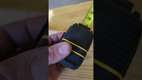 Sucks Getting Old! DEWALT TOUGHSERIES 25 FT Lighted Tape Measure #shorts