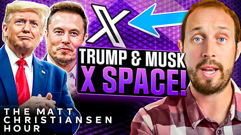 Trump & Musk X Space, Walz Responds to Stolen Valor Allegations | The MC Hour #38