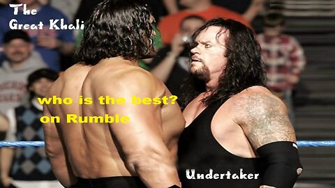 Khali vs Undertaker