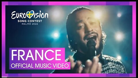 Slimane - Mon Amour | France 🇫🇷 | Official Music Video | Eurovision 2024