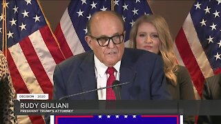 Rudy Giuliani claims without proof Trump won Wisconsin 'by a good margin'