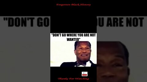 ❗️ Just listen ❗️ | Forgotten Black History