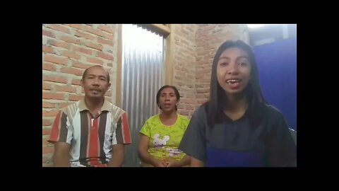 Part 1 - Yohanes 1:21-30 - Sung by me and my parents - The Bible Song