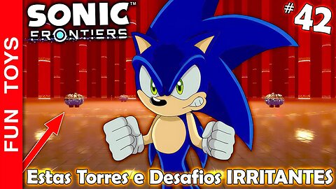 SONIC FRONTIERS 🔵 O IMPOSSÍVEL Desafio da SERPENTE em mais uma torre igualmente IRRITANTE 😬 #42