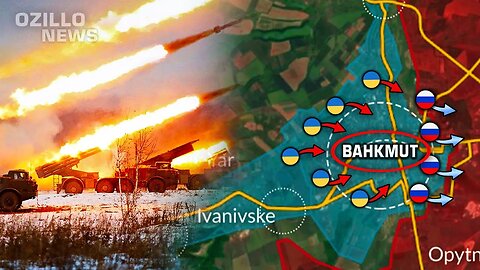 Shocking Development in Ukraine War Map! Ukrainian Army Reached the Bakhmut Border!