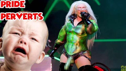 CHRISTINA AGUILERA WEARS STRAP-ON WHILE PERFORMING IN FRONT OF KIDS - Salty Cracker 6/14/22