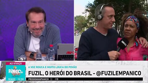 FUZIL DÁ PALCO PRO POVÃO PEDIR DESCULPAS NO DIA DO PERDÃO