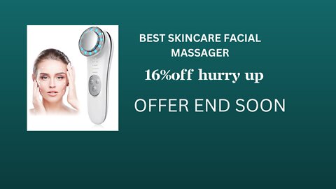 BEAT SKINCARE FACIAL MASSAGER