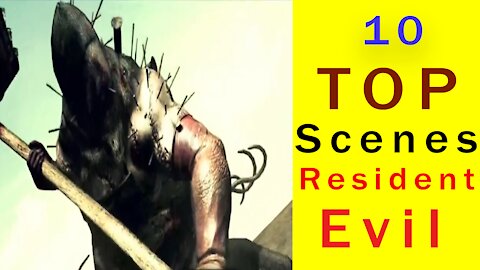 10 top scenes Resident Evil