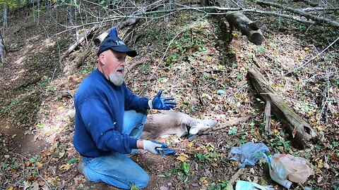 Deer Quartering And Packing Out! (Deer Hunting In Early Bow Season!)