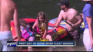 Boise River float season underway