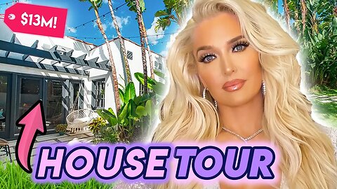 Erika Jayne | House Tour | $13 Million Los Angeles Spanish Style Home & More