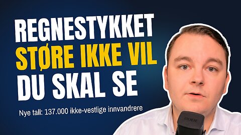 137 000 nye ikke-vestlige innvandrere – hva vil det faktisk koste oss?