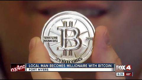 Cape Coral man becomes millionaire with Bitcoin