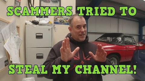 They tried to steal my Money AND my Channel!