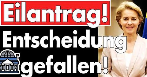 Eilt: ⚖️ Gericht in Brüssel hat entschieden! Das ist die Zukunft von Ursula von der Leyen!