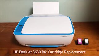 HP DeskJet 3630 Ink Replacement