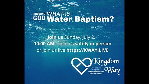 What is Water Baptism?