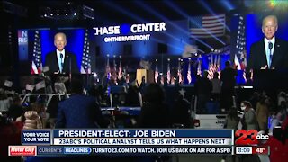 23ABC's political analyst breaks down what happens next for the president-elect