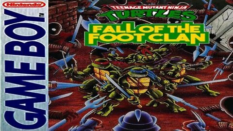 Teenage Mutant Ninja Turtles: Fall of the Foot Clan- Game Boy