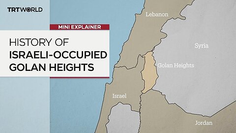 A short history of the Israeli-occupied Golan Heights|News Empire ✅