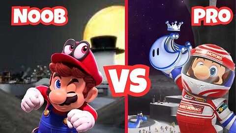 Mario Odyssey Noob Vs Pro