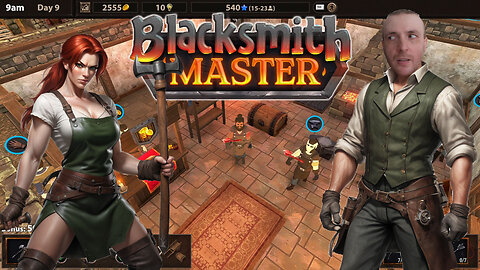 The Road To Becoming A Blacksmith Master Starts NOW! Join Me, There's GOLD To Be Made!