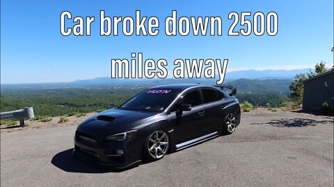 blew up the 1000+hp STi in Gatlinburg?