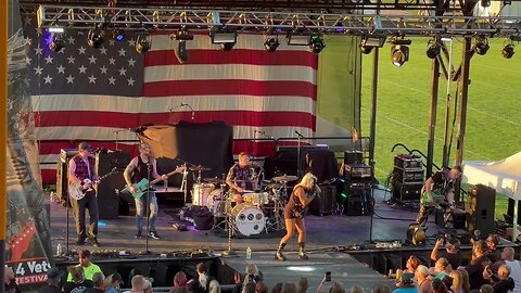 EVA UNDER FIRE Performing Live at Rock 4 Vets 2023, Part 1 #shorts