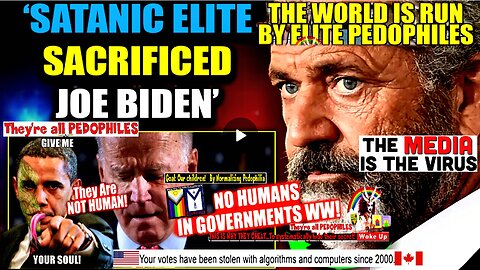 Mel Gibson: Biden 'Sacrificed' by Illuminati As New Satanic Leader 'Selected' in Ancient Ritual