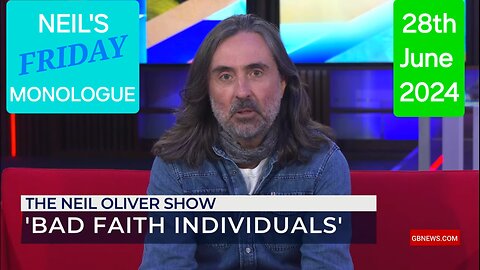 Neil Oliver's Friday Monologue - 28th June 2024.